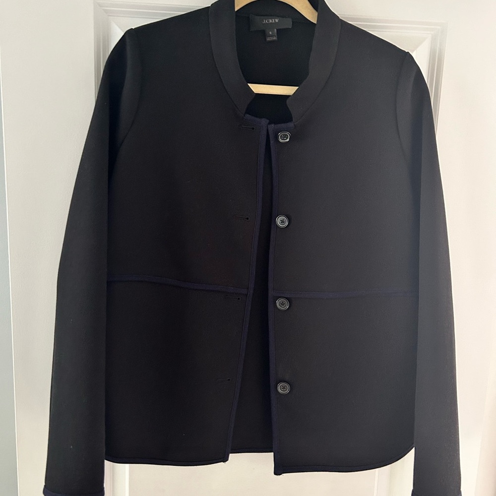 Banana Republic Black and Navy Blazer size 6